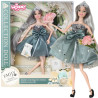 WOOPIE ROYAL Emi Doll in an Elegant Tulle Dress with a Bow and Bouquet