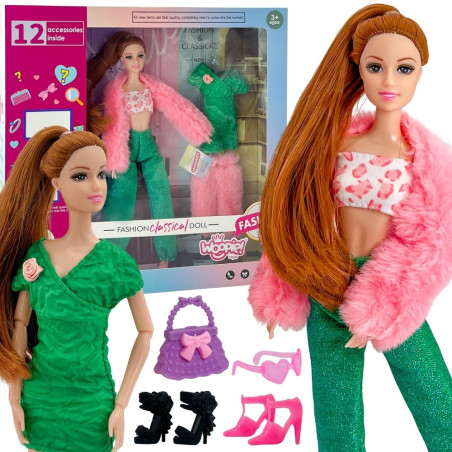 WOOPIE ROYAL Emi Doll 30 cm - 12 Hidden Surprises + Clothes and Accessories