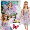 WOOPIE ROYAL EMI Fairy Doll – Fairytale Princess with Butterfly Wings