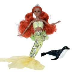 WOOPIE ROYAL Emi Mermaid Doll with Seal