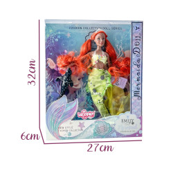 WOOPIE ROYAL Emi Mermaid Doll with Seal