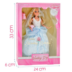 WOOPIE ROYAL LILY Bride with Cake Fashion Doll