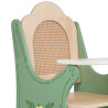 CLASSIC WORLD Vintage Wooden Doll Feeding Chair