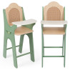 CLASSIC WORLD Vintage Wooden Doll Feeding Chair