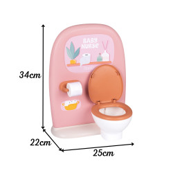 SMOBY Baby Nurse - Double-sided toilet For a 42 cm doll