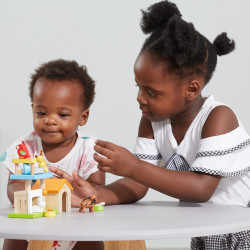 VIGA Pets Wooden Playground Set