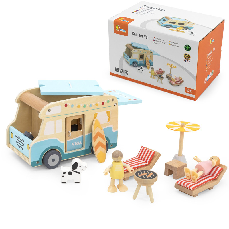VIGA Wooden Camper Beach