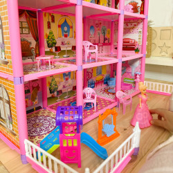WOOPIE Mega Villa Dollhouse LOVELY HOUSE 194 pcs.