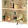 CLASSIC WORLD Large Wooden Dollhouse with Furniture