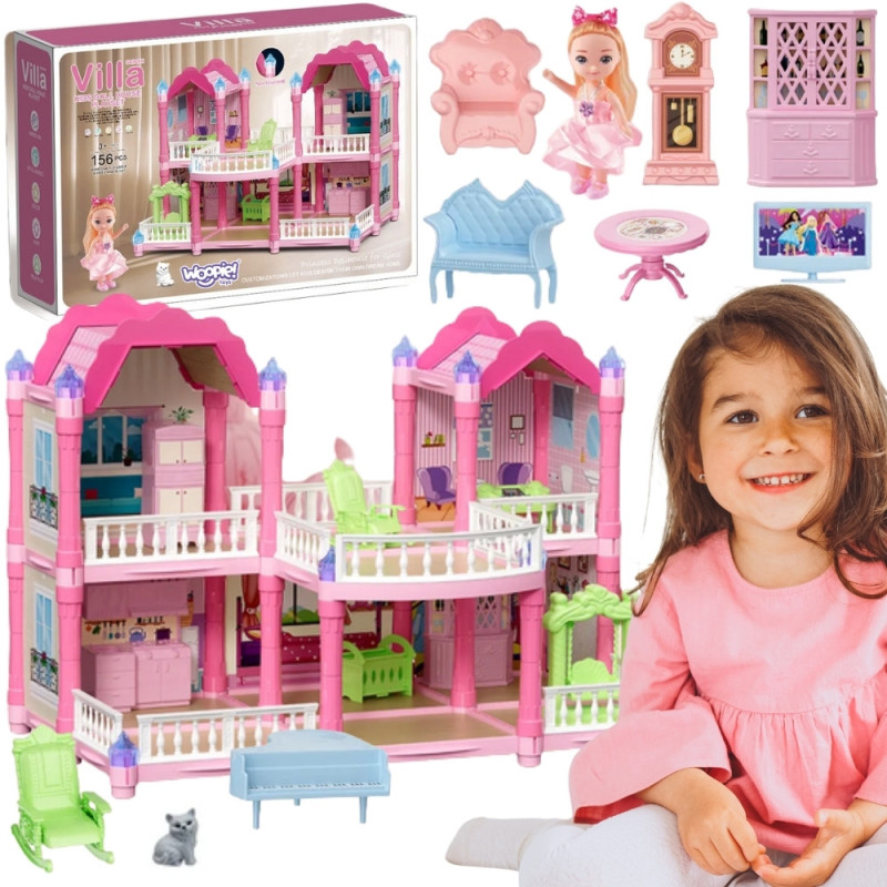 WOOPIE Dollhouse Garden Villa 156 pcs.