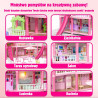 WOOPIE Dollhouse Villa with Accessories and Illuminated Doll 296 pcs.