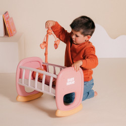SMOBY Baby Nurse Cradle with Mobile