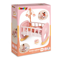 SMOBY Baby Nurse Cradle with Mobile