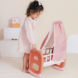 Smoby Baby Nurse Cradle with Canopy