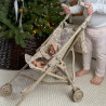 WOOPIE ROYAL Vintage Flower Doll Stroller