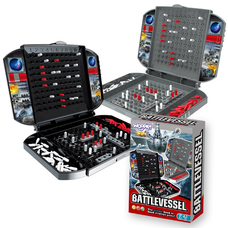 WOOPIE Board Game Ships MEGA NAVAL BATTLE 4+