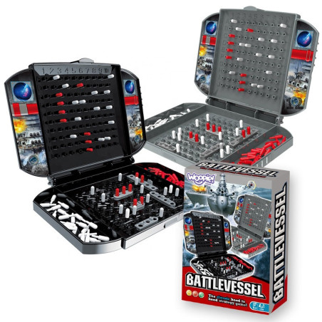 WOOPIE Board Game Ships MEGA NAVAL BATTLE 4+