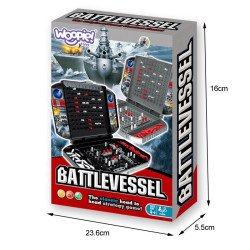 WOOPIE Board Game Ships MEGA NAVAL BATTLE 4+