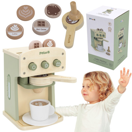 VIGA PolarB Wooden Coffee Maker Green + Accessories