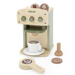 VIGA PolarB Wooden Coffee Maker Green + Accessories