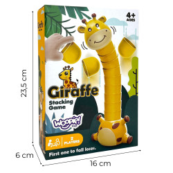 WOOPIE Giraffe Cup Stacking Arcade Game