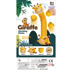 WOOPIE Giraffe Cup Stacking Arcade Game