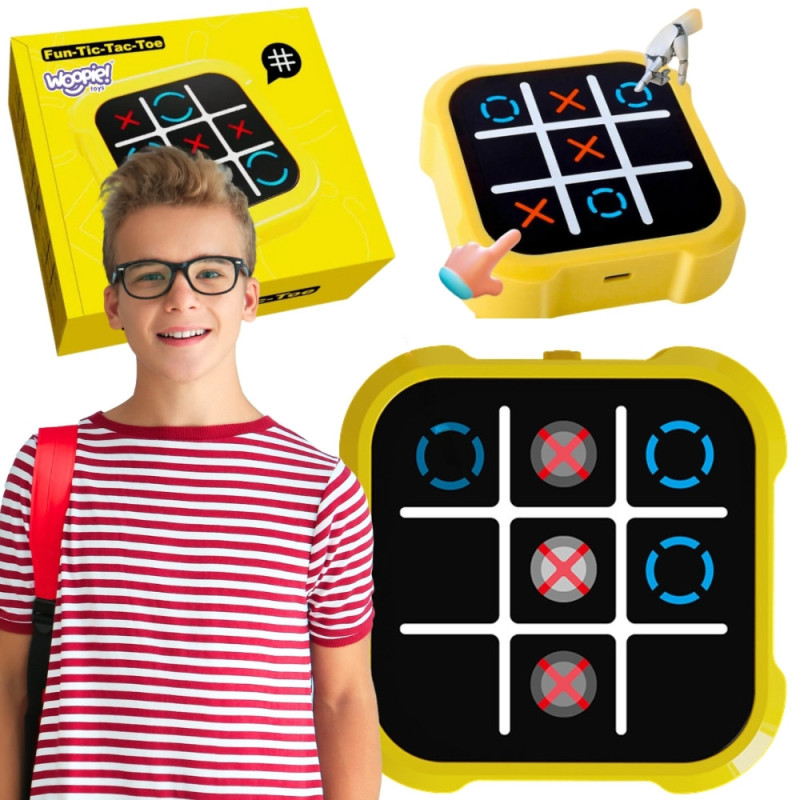 WOOPIE Electronic Tic-Tac-Toe Logical Educational 4-in-1 Game