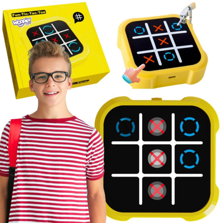 WOOPIE Electronic Tic-Tac-Toe Logical Educational 4-in-1 Game