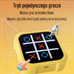 WOOPIE Electronic Tic-Tac-Toe Logical Educational 4-in-1 Game