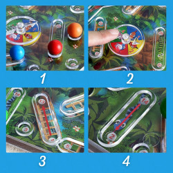 WOOPIE Classic Family Game Snakes and Ladders 3D