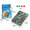 WOOPIE Classic Family Game Snakes and Ladders 3D