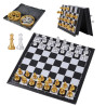 WOOPIE Portable Magnetic Chess Set Gold Silver