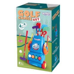 WOOPIE Golf Set + Wheeled Accessory Stand
