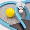 WOOPIE Large Tennis Badminton Rackets for Kids Set + Shuttlecock