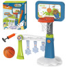 WOOPIE 2-in-1 Set Basketball Soccer Goal + Ball + Pump