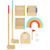 TOOKY TOY Wooden Golf Set for 2 People 13 pcs.