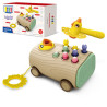 WOOPIE Arcade Game Woodpecker Bug Hammer 3in1 Stroller Puller for Babies