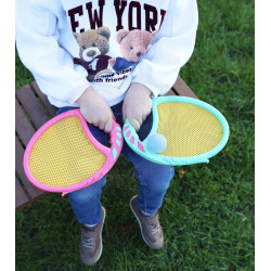 WOOPIE Catch Ball Arcade Game 2 Paddles + 2 Balls