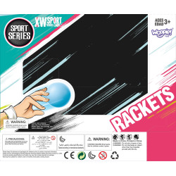 WOOPIE Catch Ball Arcade Game 2 Paddles + 2 Balls