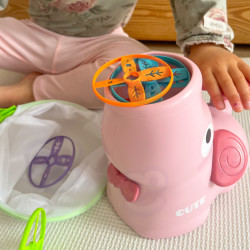 WOOPIE Arcade Game Catch Frisbee Disc Launcher