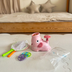 WOOPIE Arcade Game Catch Frisbee Disc Launcher