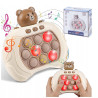 WOOPIE POP IT Interactive Anti-Stress Arcade Teddy Bear Game