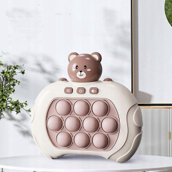 WOOPIE POP IT Interactive Anti-Stress Arcade Teddy Bear Game