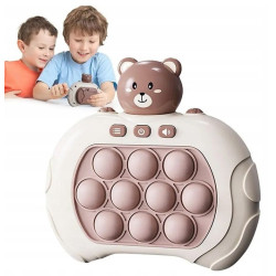 WOOPIE POP IT Interactive Anti-Stress Arcade Teddy Bear Game