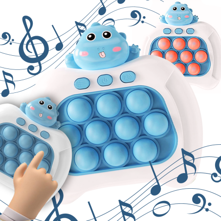 WOOPIE POP IT Game Electric Anti-Stress Arcade Dinosaur Blue