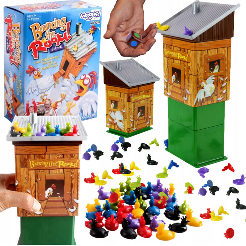 WOOPIE Exploding Chicken Coop Arcade Game