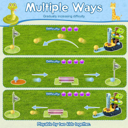 WOOPIE Mini Golf Arcade Game SNAKE GOLF