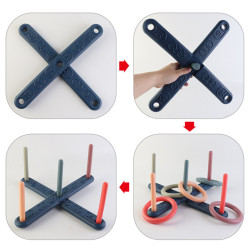 WOOPIE Arcade Game SERSO FUN THROWING CIRCLE 3+