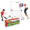 WOOPIE 2-in-1 Basketball Goal + Balls Set