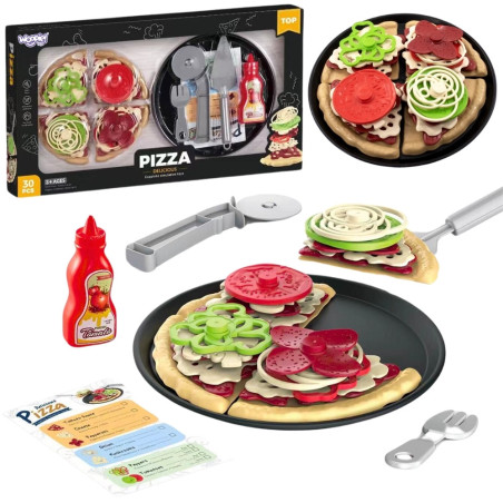 WOOPIE Pizza Slicer Set XL Restaurant 30 pcs.